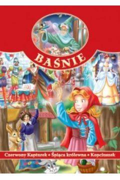 BAŚNIE - CZERWONY KAPTUREK, ŚPIĄCA KRÓLEWNA...