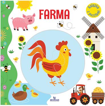 FARMA. KSIĄŻKA Z PUZZLAMI