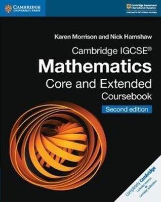 CAMBRIDGE IGCSE (R) MATHEMATICS CORE AND EXTENDED.
