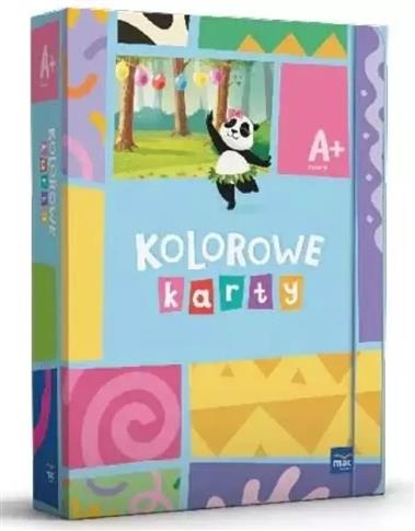 KOLOROWE KARTY. POZIOM A+ 4-LATEK