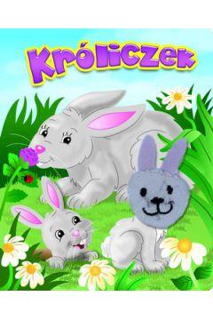 KRÓLICZEK KSIĄŻECZKA Z PACYNKĄ