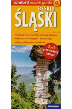 Beskid Śląski 2w1 przewodnik i mapa