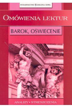 Omówienia lektur Barok Oświecenie - Magdalena ...