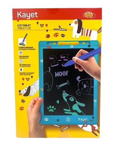 KAYET TABLET LCD DO PISANIA I RYSOWANIA 10” NIEBIE