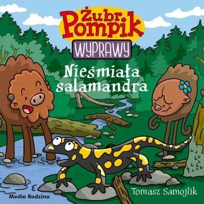 Żubr Pompik. Nieśmiała salamandra, wydanie 2