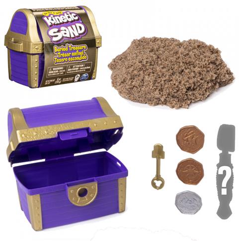 Kinetic Sand, piasek kinetyczny Zaginiony skarb