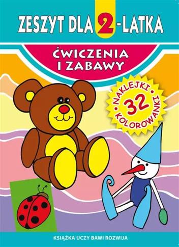 Zeszyt dla 2-latka