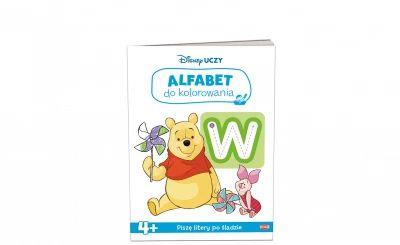 Disney uczy. Kubuś i przyjaciele. Alfabet do kolor