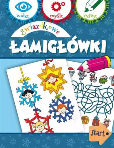 WIDZĘ, MYŚLĘ, RYSUJĘ. GWIAZDKOWE ŁAMIGŁÓWKI