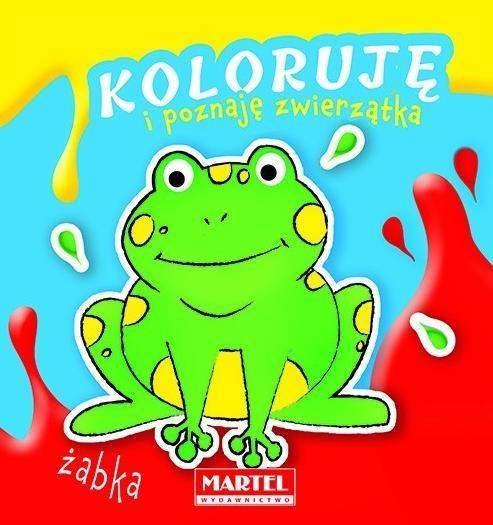 KOLORUJE I POZNAJE ZWIERZĄTKA ŻABKA