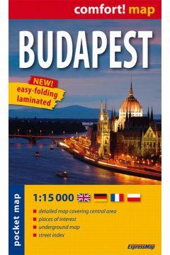 BUDAPEST POCKED MAP 1:15 000