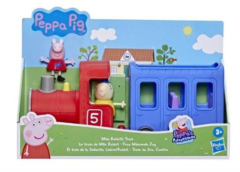 Hasbro, Świnka Peppa, Zestaw Pociąg Pani Królik