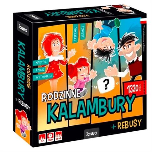 Rodzinne Kalambury gra planszowa Jawa