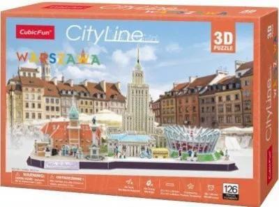 Cubic Fun, puzzle 3D Cityline Warszawa