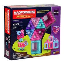 MAGFORMERS: INSPIRE SET. ZESTAW 30 ELEMENTÓW