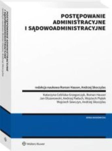 POSTĘPOWANIE ADMINISTRACYJNE I SĄDOWOADMINISTRACYJ