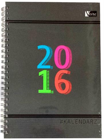 Kalendarz 2017 Weekly Planner Color Collection