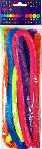 Druciki kreatywne neon 50 cm 8 szt.