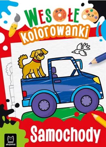 SAMOCHODY. WESOŁE KOLOROWANKI