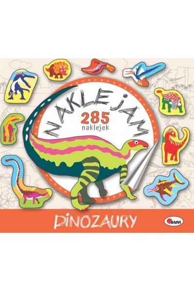NAKLEJAM. DINOZAURY