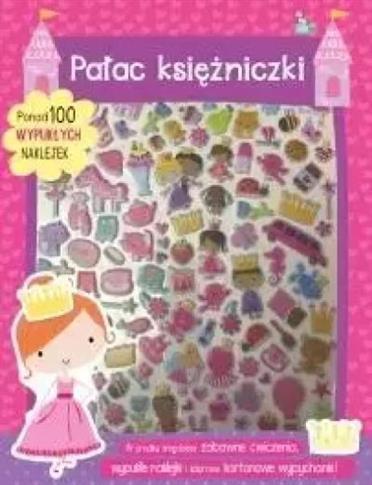 Pałac księżniczki - 100 wypukłych naklejek