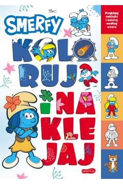 Smerfy. Koloruj i naklejaj