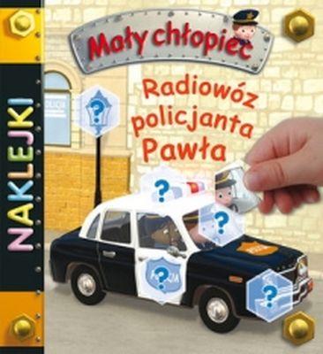 NAKLEJKI. RADIOWÓZ POLICJANTA PAWŁA. MAŁY CHŁOPIEC