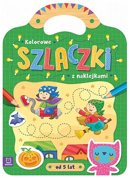 KOLOROWE SZLACZKI Z NAKLEJKAMI