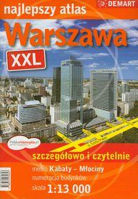 WARSZAWA XXL - NAJLEPSZY ATLAS  (A4, ZESZYT)