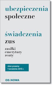 UBEZPIECZENIA SPOŁECZNE I ŚWIADCZENIA ZUS ZASIŁKI,