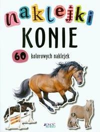 NAKLEJKI KONIE - 60 KOLOROWYCH NAKLEJEK