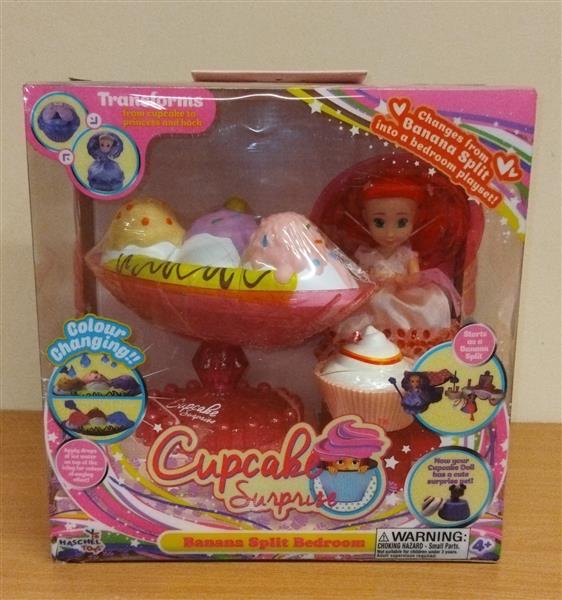 TMTOYS CUPCAKE ZESTAW DESER BANANOWY LALECZKA-132721