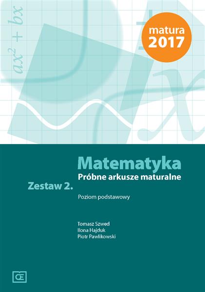 MATEMATYKA. PRÓBNE ARKUSZE MATURALNE 2. ZAKRES POD