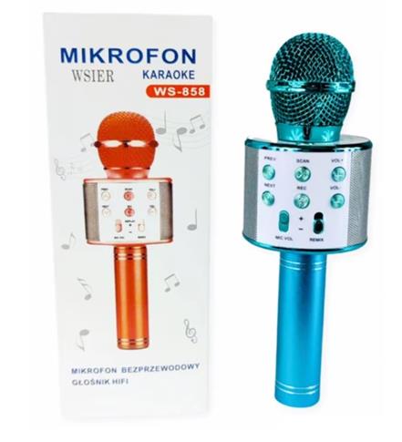 MIKROFON KARAOKE Z GŁOŚNIKIEM