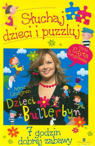 Pakiet Dzieci z Bullerbyn.Sluchaj dzieci i puzzluj