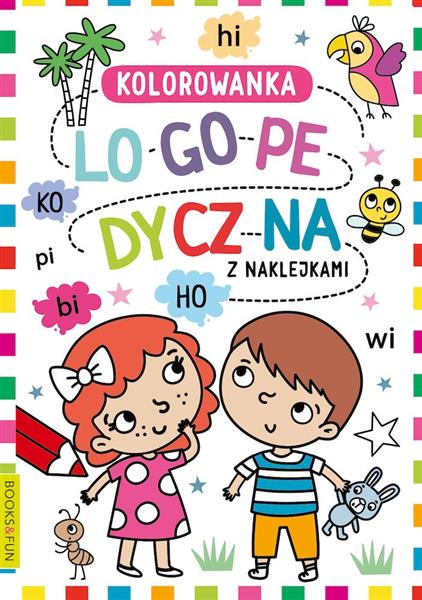 KOLOROWANKI NAKLEJANKI LOGOPEDYCZNE 3