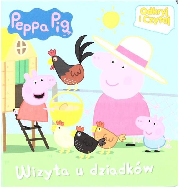 ŚWINKA PEPPA.ODKRYJ I CZYTAJ.WIZYTA U DZIADKÓW