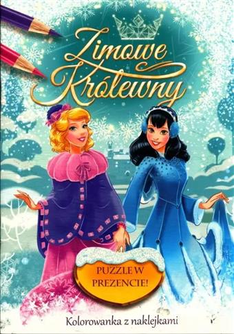KOLOROWANKA ZIMOWE KRÓLEWNY