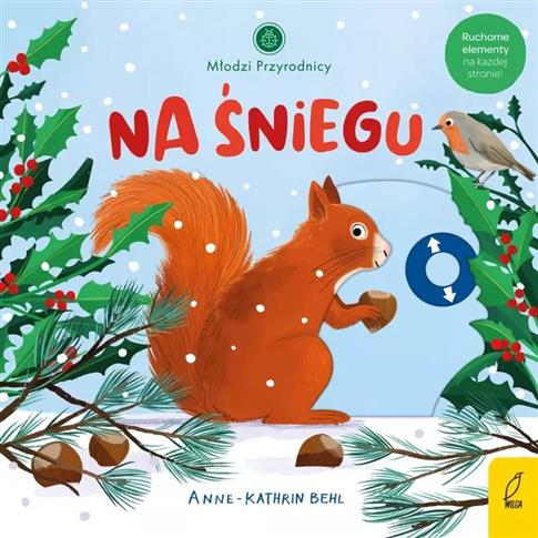 MŁODZI PRZYRODNICY. NA ŚNIEGU