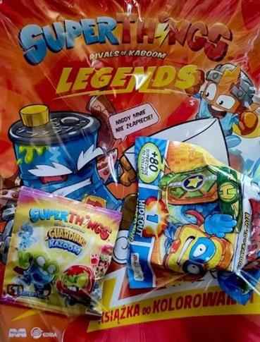 SUPERTHINGS RIVALS OF KABOOM. LEGENDS. KSIĄŻKA DO