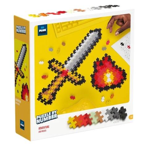 Plus-Plus, Puzzle by number przygoda- 250 el.