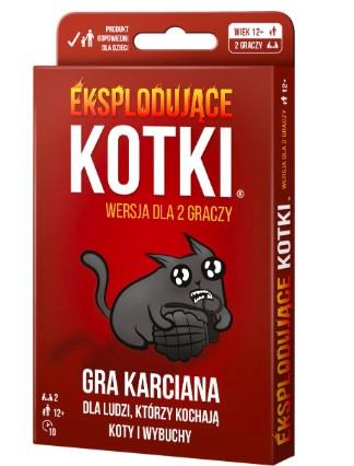 Eksplodujące Kotki: Wersja dla 2 graczy gra karcia