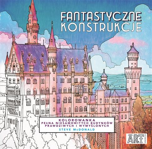 Fantastyczne konstrukcje Kolorowanka pełna niesamo