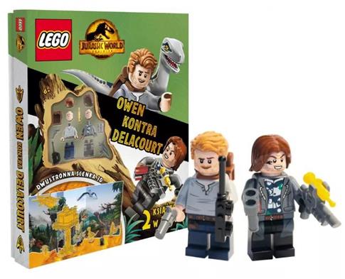 Lego Jurassic World. Owen kontra Delacourt