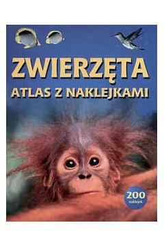 Zwierzęta. Atlas z naklejkami - Ruth Brocklehurst