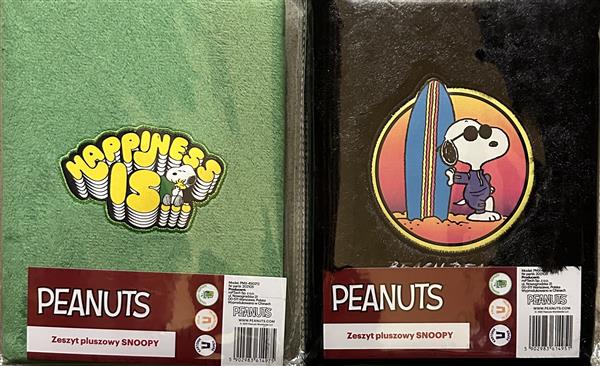 Peanuts Zeszyt pluszowy SNOOPY -  MIX
