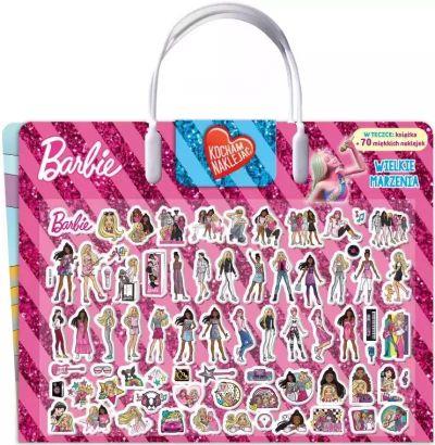 WIELKIE MARZENIA. BARBIE. KOCHAM NAKLEJAĆ