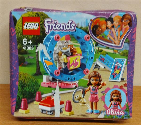 LEGO FRIENDS PLAC ZABAW DLA CHOMIKÓW OLIVII 41383