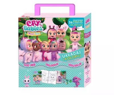 CRY BABIES. UKŁADAJ I KOLORUJ