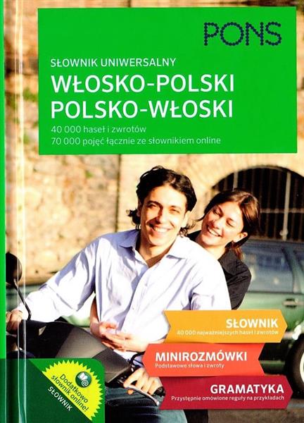 Słownik uniwersalny włosko-polski / polsko-włoski